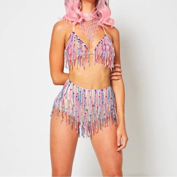 Magical Wonderland rave/festival ice cream set